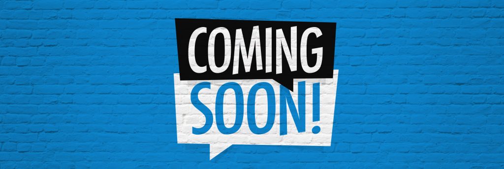 Coming Soon sign